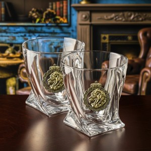 Набор бокалов для виски Знак зодиака - Лев (в коробке)