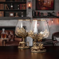 Набор бокалов для коньяка Королевская охота (в коробке)