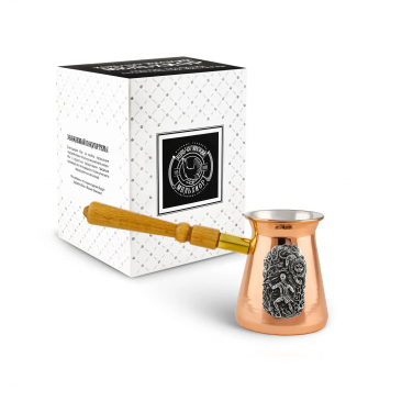 Медная турка Сафари (посеребренная)