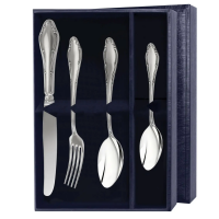 Набор десертных приборов Эгоист (серебро)