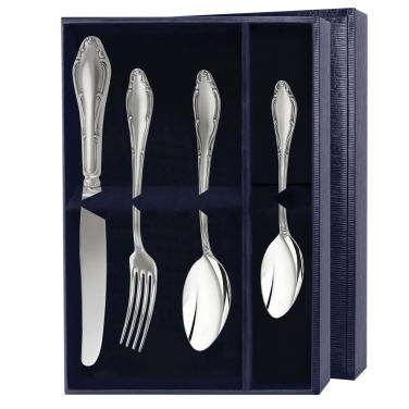 Набор десертных приборов Эгоист (серебро)