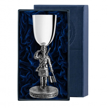 Подарочная рюмка Регулировщица (серебро)