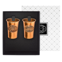 Набор стопок для водки Рыбацкий (с чернением)