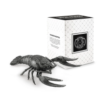 Держатель для визиток Зодиакальный Рак (с чернением)