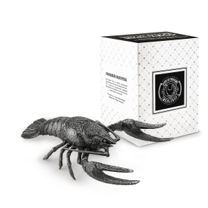 Держатель для визиток Зодиакальный Рак (с чернением) Держатель для визиток Зодиакальный Рак (с чернением)