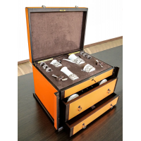 Кофейный сервиз Розовый сад (серебро)