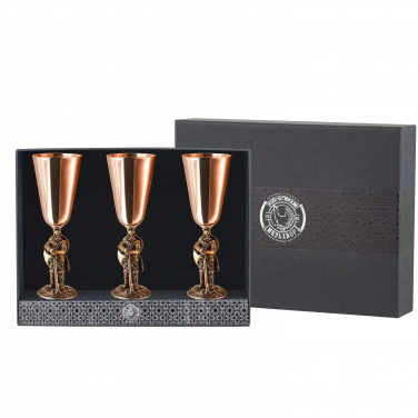 Набор рюмок для водки Гордые викинги (с чернением) Набор рюмок для водки Гордые викинги (с чернением)