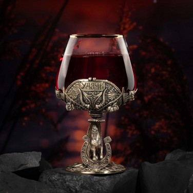 Бокал для коньяка Подкова на удачу (в коробке)