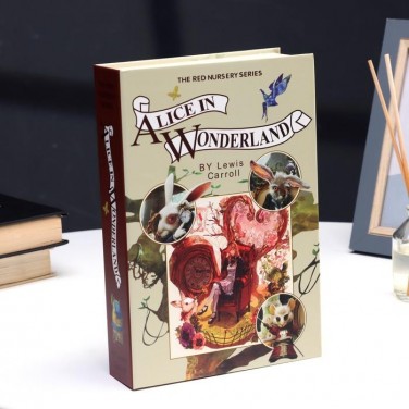 Книга-сейф Алиса в стране чудес