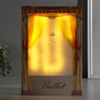 Шкатулка-книжка Балерина (с подсветкой)