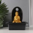 Декоративный фонтан Золотой Будда (с подсветкой)