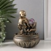 Декоративный фонтан Хотей. Благополучие (с подсветкой) - Фото № 3