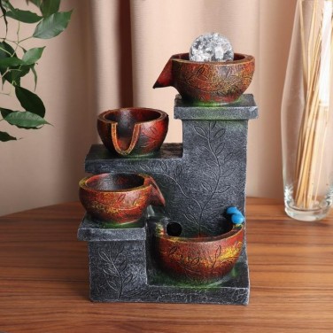 Декоративный фонтан Каскад (с подсветкой)