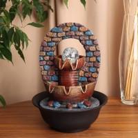 Декоративный фонтан Замок короля (с подсветкой)