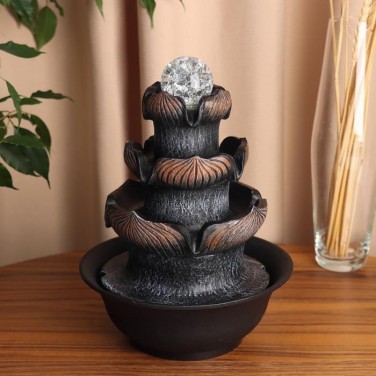 Декоративный фонтан Грация (с подсветкой)