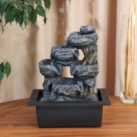 Декоративный фонтан Скалы (с подсветкой)