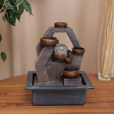 Декоративный фонтан Сагра (с подсветкой)