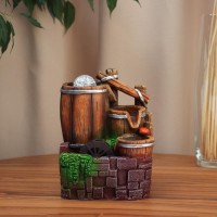 Декоративный фонтан Погребок (с подсветкой)