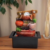 Декоративный фонтан Фонтанж (с подсветкой)