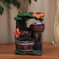 Декоративный фонтан Белочки (с подсветкой)