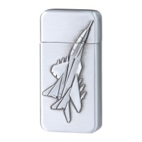 Зажигалка Серебристый самолет