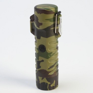 Зажигалка электронная Туристическая (с фонариком)