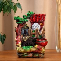 Декоративный фонтан Старинная мельница (с подсветкой)