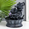 Декоративный фонтан Маленький Будда с чайником (с подсветкой) - Фото № 4
