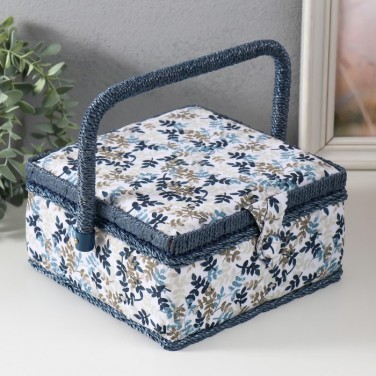 Шкатулка для рукоделия Лиственный узор Шкатулка для рукоделия Лиственный узор