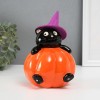 Копилка Котик в тыкве - Фото № 3
