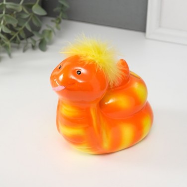 Копилка Оранжевая змейка