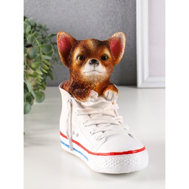 Копилка Малыш чихуа в кеде