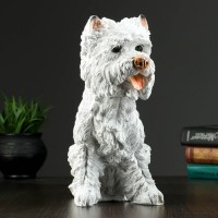 Копилка Белая собака