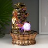 Декоративный фонтан Будда у скальных чаш (с подсветкой) - Фото № 2