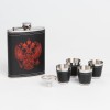 Подарочный набор с фляжкой Герб РФ - Фото № 5