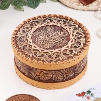 Шкатулка Сосновый бор (береста)