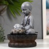 Декоративный фонтан Маленький Будда - медитация (с подсветкой) - Фото № 2