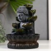 Декоративный фонтан Будда с кувшинками (с подсветкой) - Фото № 3