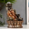Декоративный фонтан Ганеша у водяных чаш (с подсветкой) - Фото № 3