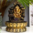 Декоративный фонтан Трон Ганеши (с подсветкой)