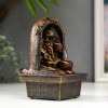Декоративный фонтан Ганеша с книгой (с подсветкой) - Фото № 2
