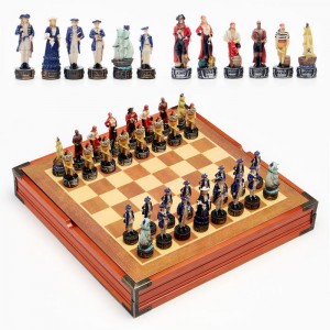 Подарочные шахматы Пиратский корабль