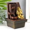 Декоративный фонтан Ганеша у водопада (с подсветкой) - Фото № 2