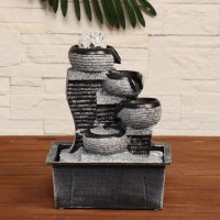 Декоративный фонтан Гантара (с подсветкой)