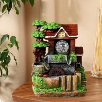 Декоративный фонтан Чудесный дом (с подсветкой)