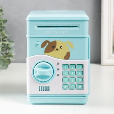 Копилка-сейф Голубой ларец