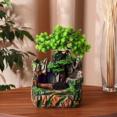 Декоративный фонтан Сад на камнях (с подсветкой)