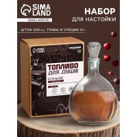 Набор для приготовления настойки Коньяк фруктовый (со штофом)