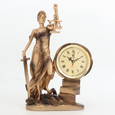 Настольные часы Справедливая Фемида