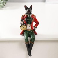 Настольные часы Терьер в камзоле Настольные часы Терьер в камзоле